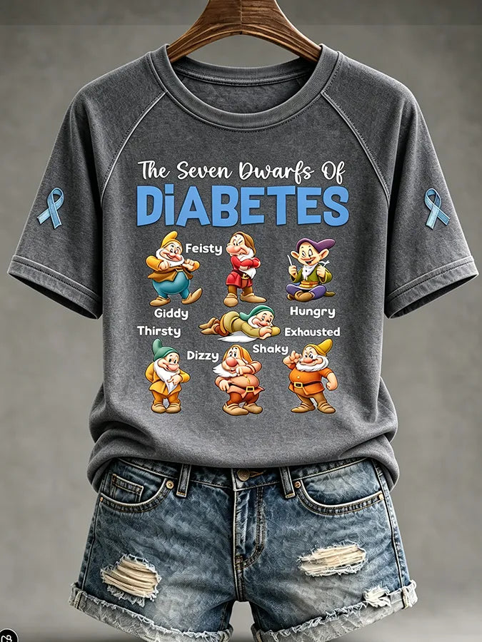 Women's Casual Print Short-Sleeve T-Shirt