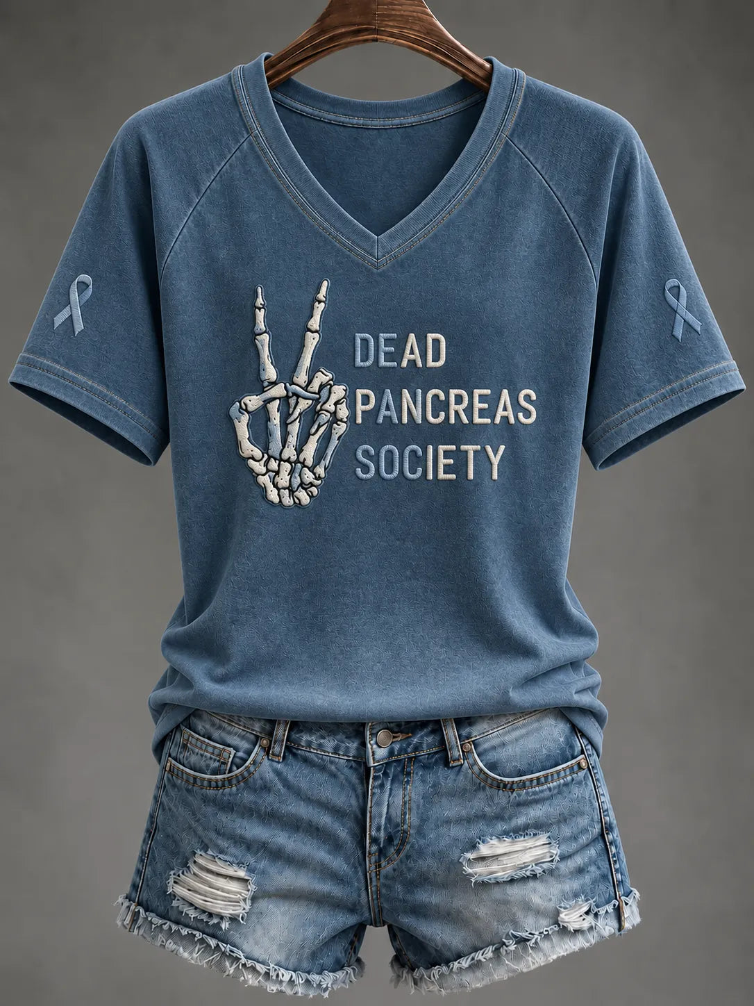 Women'S Diabetes Awareness Print T-Shirt