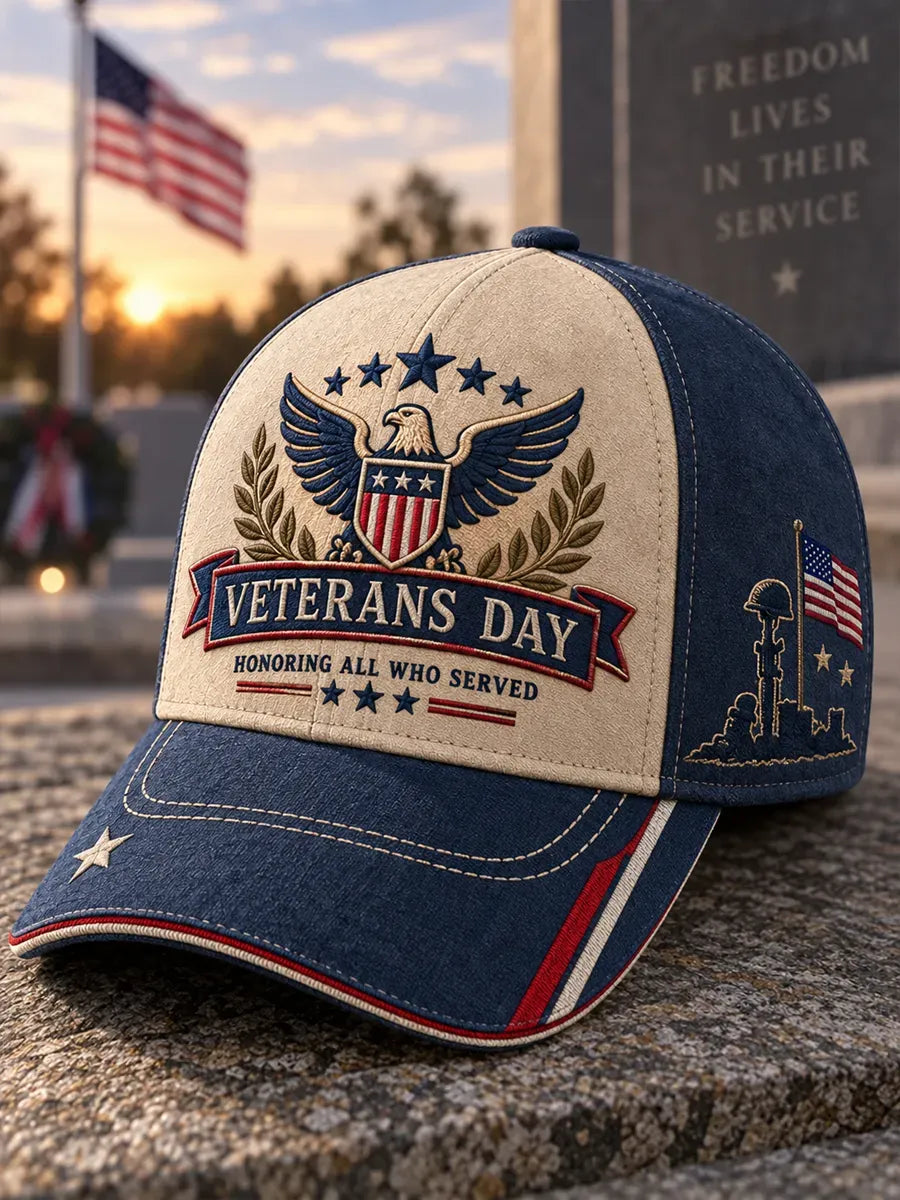 🎖️U.S. Veterans Print Baseball Caps