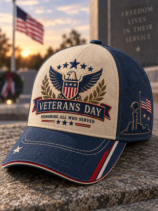 🎖️U.S. Veterans Print Baseball Caps