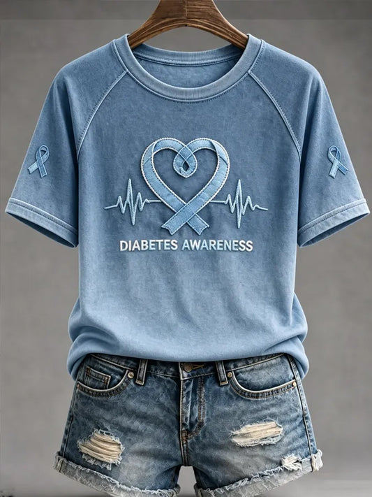 Women's Casual Print Short-Sleeve T-Shirt