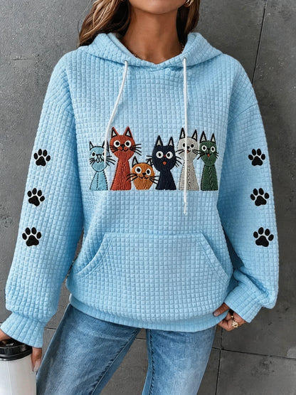 Women's Casual Animal Print Hoodie