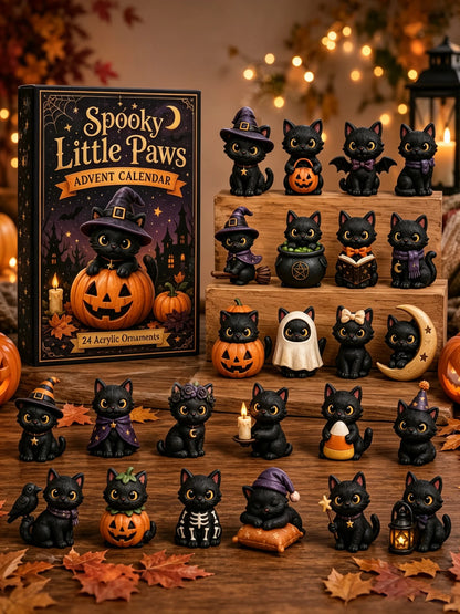 Black Cat Halloween Advent Calendar 2026 Blind Box