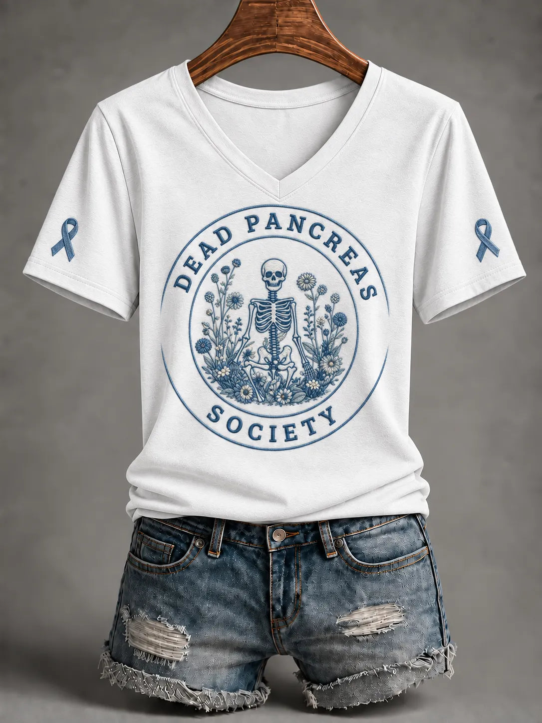Women'S Diabetes Awareness Print T-Shirt