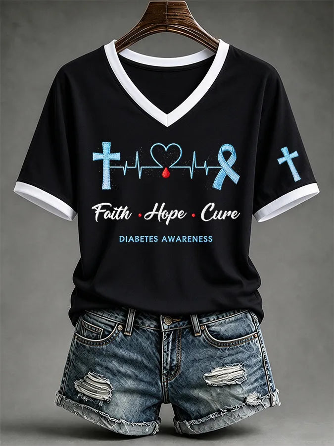 Women's Casual Print Short-Sleeve T-Shirt