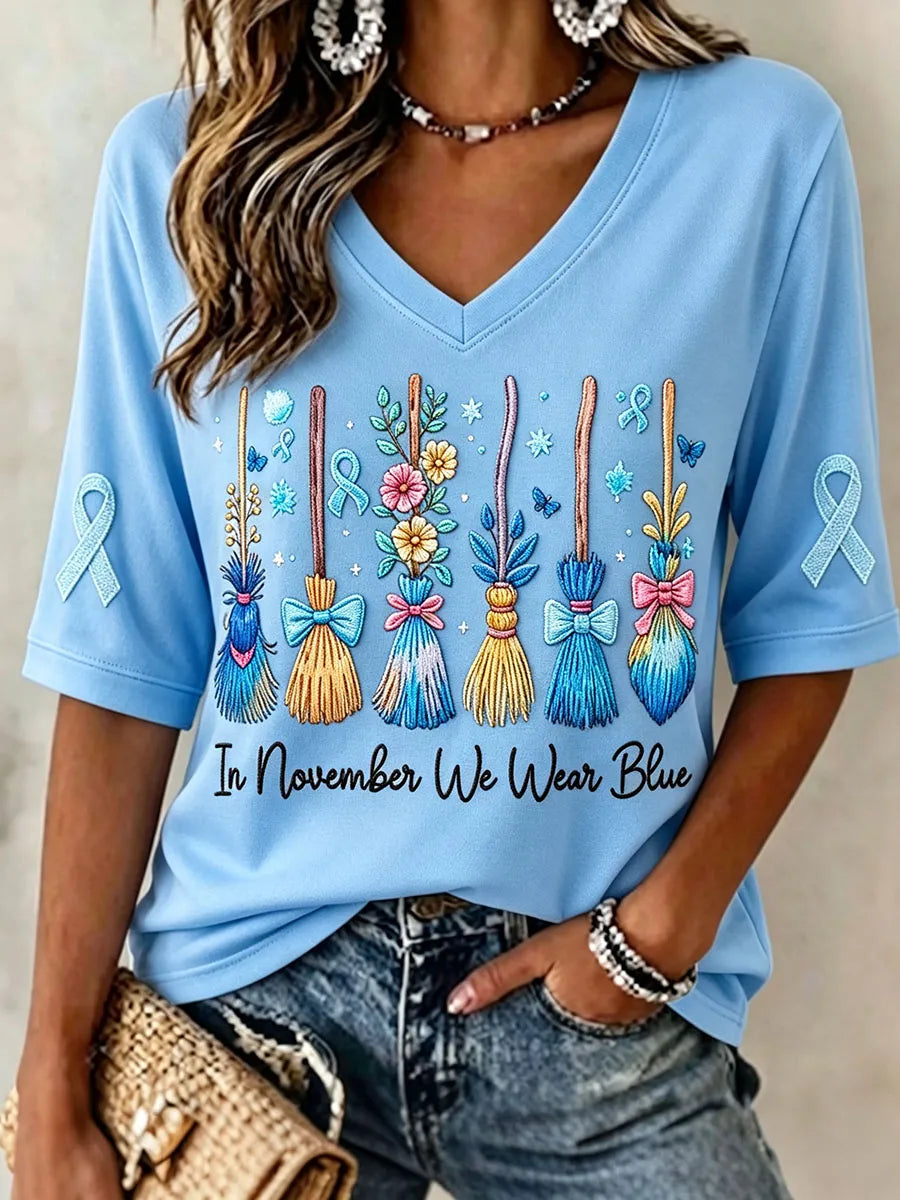 Women's Diabetes Awareness T-Shirt
