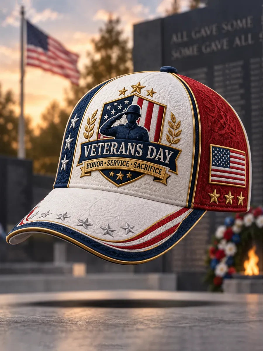 🎖️U.S. Veterans Print Baseball Caps