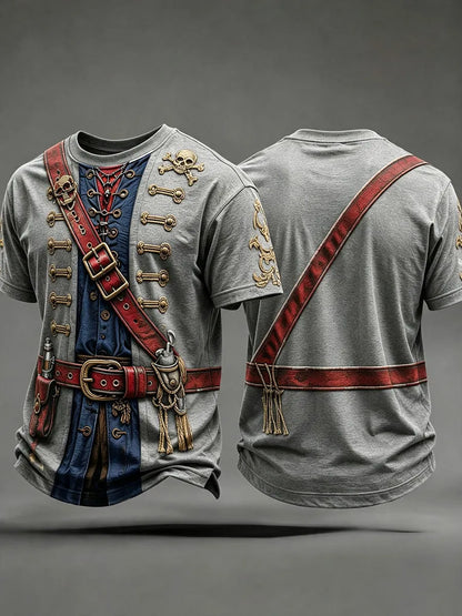 Men's Pirate Print T-Shirts