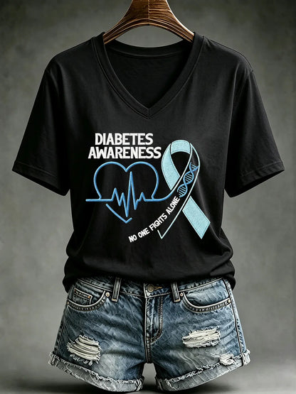 Women's Casual Printed T-shirt