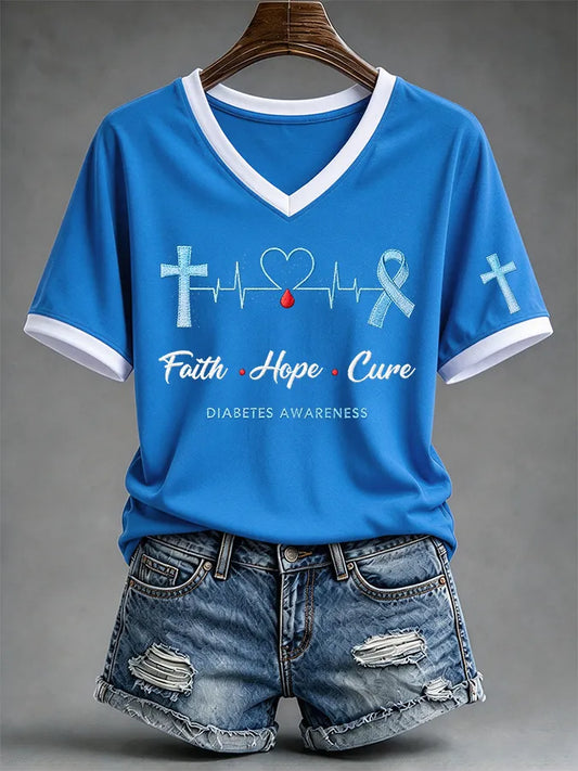 Women's Casual Print Short-Sleeve T-Shirt