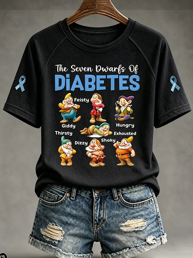 Women's Casual Print Short-Sleeve T-Shirt