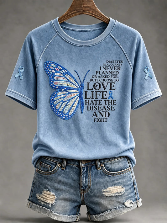 Women's Casual Print Short-Sleeve T-Shirt