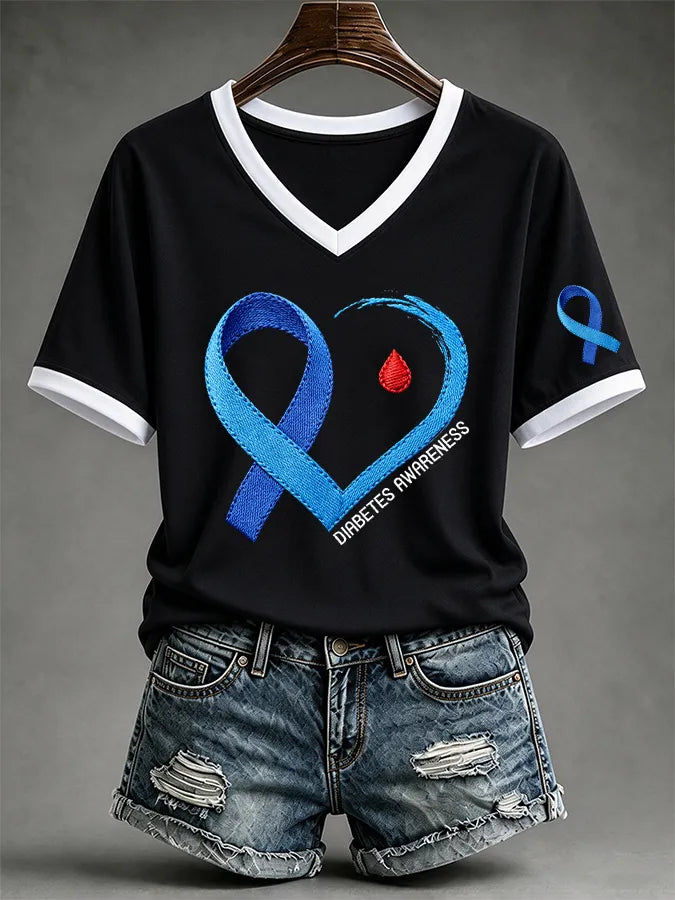 Women's Casual Print Short-Sleeve T-Shirt